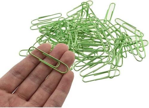 Miniatura 18 de HAHIYO Clips de papel grandes de 1.1 pulgadas (1.102 in) de longitud, clips negros con revestimiento de vinilo para evitar arañazos y desgarros