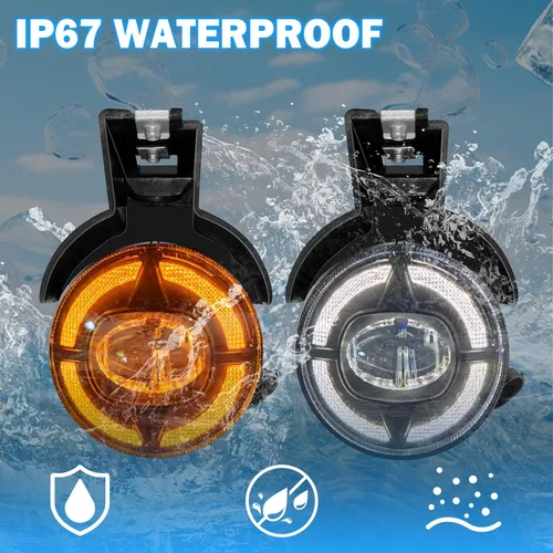 Miniatura 4 de Luces antiniebla LED y DRL para compatibles con Dodge Dakota 1997 1998 1999 2000/Dodge Durango 1998-2000, un par de luces antiniebla delanteras