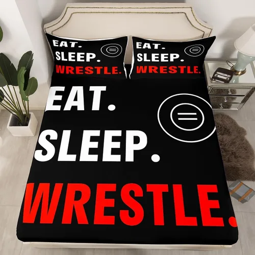Miniatura 7 de Juego de ropa de cama de silueta de caballo vaquero, tamaño individual, sábana bajera ajustable de microfibra suave de microfibra suave con diseño