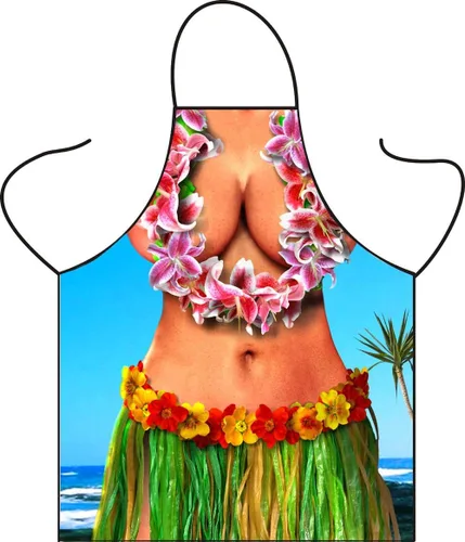 Kitchen Sexy - Delantal divertido para adultos, para cocinar, barbacoa, hornear a la parrilla, bikini para mujer, delantal de personaje de cómic,