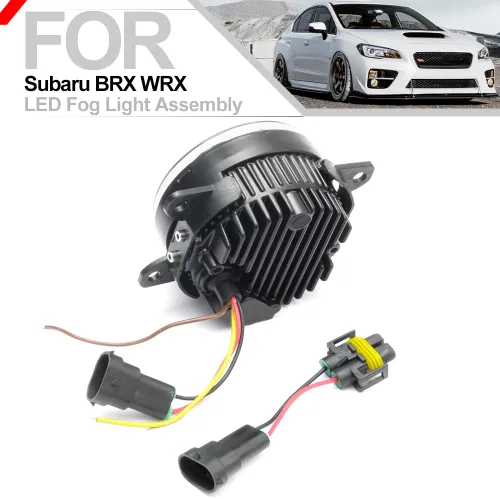 Miniatura 5 de Conjunto de luces LED de conducción antiniebla para Subaru BRZ WRX STI Impreza Legacy Outback Forester Crosstrek Switchback - Kit de lámparas