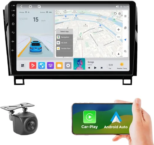 Miniatura 9 de Radio de coche Android 14 4+32GB 8 Core para Toyota Tundra 2007-2013 y Toyota Sequoia 2008-2019 estéreo, kit de actualización de pantalla táctil