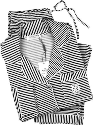 Miniatura 5 de N Nora Twips - Pijama suave de manga larga para mujer con botones, tallas XS-XXL