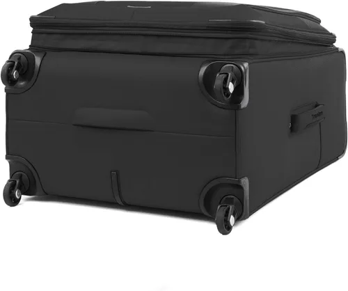 Miniatura 20 de Travelpro Maxlite 5 - Juego de 2 piezas de equipaje de mano de tela, expandibles con 4 ruedas giratorias, bolso blando para debajo del asiento, Negro