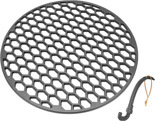 Miniatura 10 de 8835 Rejillas de hierro fundido de 21.5 pulgadas para parrilla Weber Original Kettle Premium de 22 pulgadas, piezas de repuesto para parrilla Weber