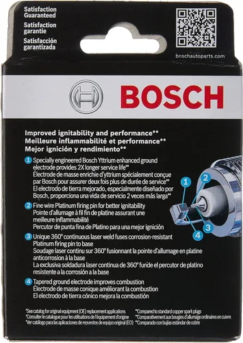 Miniatura 2 de BOSCH 6715 OE Bujía de alambre fino platino - Paquete de 4