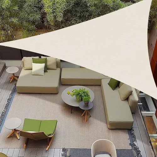 Miniatura 17 de COOLBOYS - Toldo parasol rectangular de 16 x 20 pies, protección UV, para exteriores, arena, toldo para patio, césped, jardín, cochera, terraza