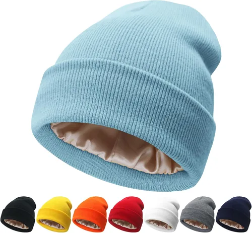Miniatura 19 de NPQQUAN Unisex Beanie Hats for Men Women Winter Knit Beanies