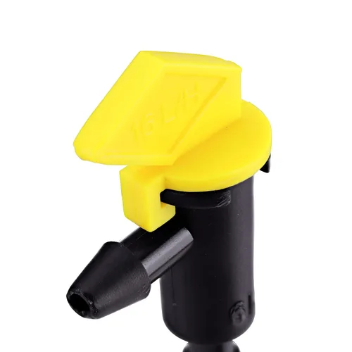 Miniatura 4 de Raindrip 124010B, gotero de bandera Take-A-Part™ de 4 GPH, emisores de riego por goteo para sistemas de jardinería de riego por goteo, paquete