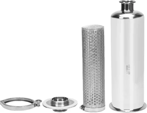 Miniatura 2 de DERNORD Filtro Tri-Clamp de 1,5 pulgadas - Colador recto en línea SS304 de accesorios sanitarios con pantalla de acero inoxidable de malla 30