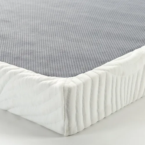 Miniatura 6 de Zinus Muelle de bloqueo rápido de 4 pulgadas de perfil bajo/Base de colchón/Estructura de acero resistente/Fácil armado, Acero, Blanco