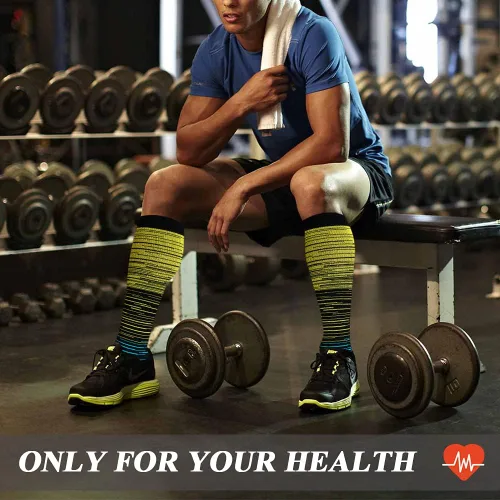 Miniatura 41 de SunFeeling - Calcetines de compresión para mujeres y hombres, 6 pares, brinda soporte a enfermeras, al correr, practicar atletismo y deportes
