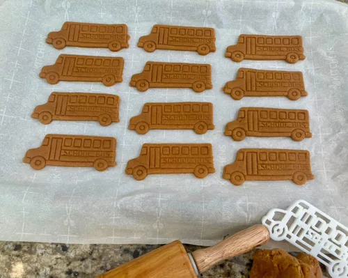 Miniatura 5 de Cortador de galletas de autobús escolar, 1 pieza - Bakerlogy