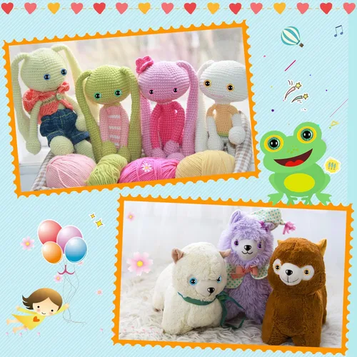 Miniatura 5 de UPINS 180 piezas de 10-20 mm de ojos y narices de seguridad grandes con arandelas para ojos de animales de peluche amigurumi, ojos de muñeca