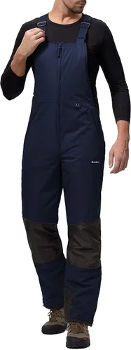 Miniatura 2 de Mens Snow Bibs Ski Waterproof Windproof Insulated Overalls Snowboard Pants Winter
