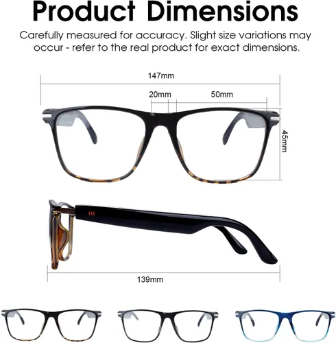 Miniatura 7 de Gafas inteligentes Bluetooth para hombres y mujeres, asistente de voz e impermeabilidad IPX5, lentes inteligentes fotocromáticos con altavoces