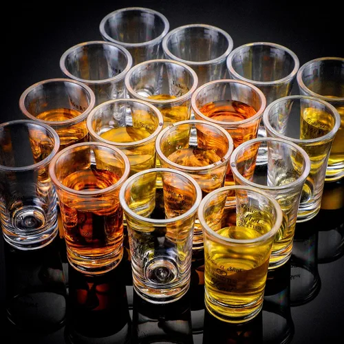 Miniatura 5 de Cunhill Paquete de 36 vasos Take a Shot We Tied the Knot Shot, juego de recuerdos de boda de 1.2 onzas, recuerdo de boda, acrílico divertido
