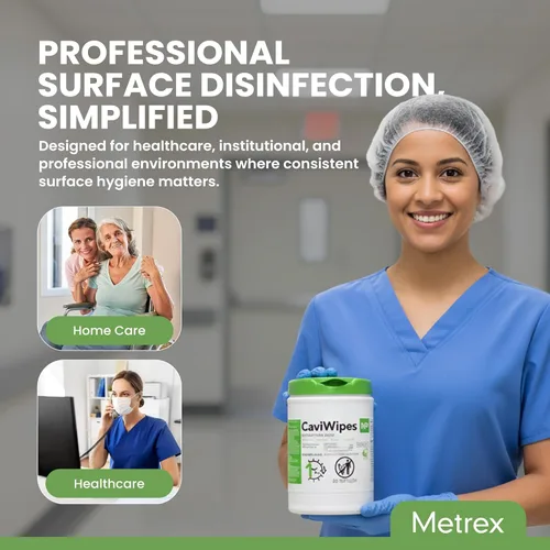Miniatura 5 de CaviWipes HP - Toallitas desinfectantes para superficies – Fórmula de peróxido de hidrógeno, tiempo de contacto universal de 1 minuto, listas