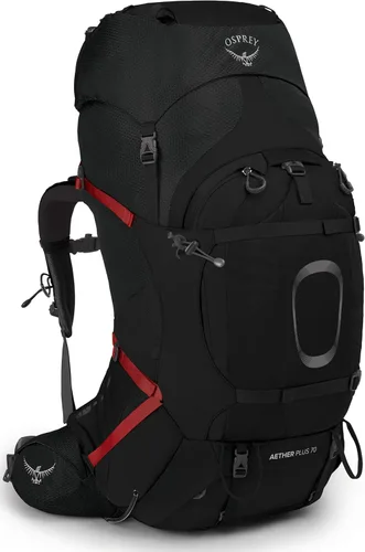 Miniatura 10 de Osprey Aether Plus 70 - Mochila de mochilero para hombre, color gris, talla L/XL Eclipse Gris