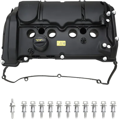 Tapa de válvula con junta, pernos y tapa para Mini Cooper S R55 R56 R57 R58 R59 R60 R61 L4 1.6L Reemplazar 11127646552 11127603390