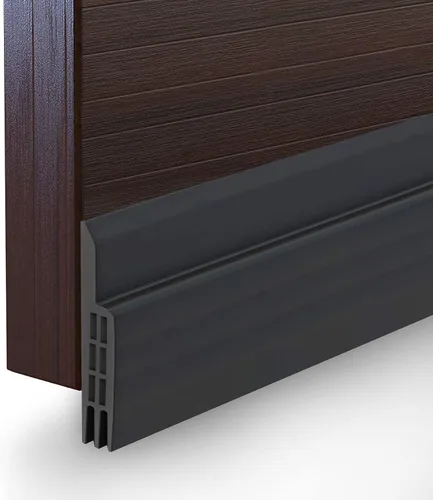 Suptikes Burlete Tope de Corrientes Bajo Puerta Sello para Puertas Exteriores/Interiores, Tira Barredora Bajo Puerta Bloqueador de Corrientes,