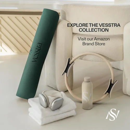Miniatura 8 de Esterilla de yoga premium – Agarre de poliuretano antideslizante activado por el sudor I Base de goma natural I 0.157 in para yoga, pilates y Verde