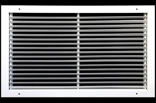 Miniatura 8 de HVAC Premium Rejilla de retorno de barra fija de 12 x 6 pulgadas - Estructura de acero - Aspecto elegante y acabado resistente