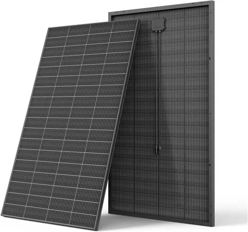 Miniatura 8 de Panel solar bifacial de 100 vatios, panel solar monocristalino de 12V 100W, módulo de alta eficiencia, tecnología monocristalina, funciona