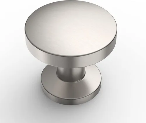 Miniatura 28 de Amerdeco Paquete de 10 Tiradores de Gabinete Dorado Cepillado 3 Pulgadas (76mm) Centros de Agujeros Manijas de Gabinete de Cocina Aleación de Zinc