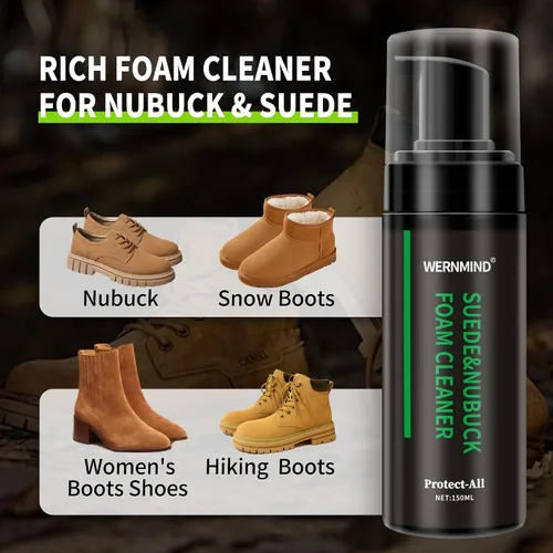 Miniatura 5 de Suede Nubuck Boots Shoe Cleaner Kit Waterproof protecter Spray Shoe Cleaning Kit