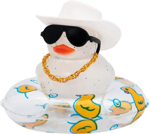 Miniatura 25 de wonuu Accesorios para automóvil, patos de goma, decoraciones de tablero de patos de goma, accesorios rosados, decoración de coche, patos
