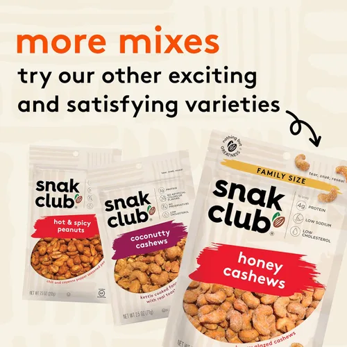 Miniatura 7 de Snak Club Cacahuetes de Toffee, Cacahuetes Confitados con Capa de Praliné y Crema Dulce, Aperitivo Sin Gluten y Kosher, Bolsa Resellable a Granel