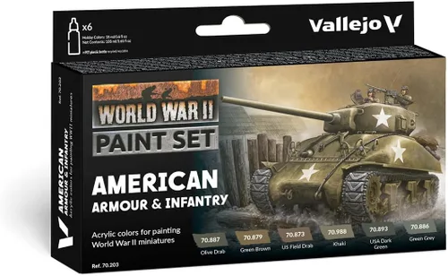 Miniatura 9 de Vallejo - Set de Pintura para Modelismo WWII Waffen SS Alemán Tonos Militares Históricos Colores Acrílicos Compatibles con Pinceles y Aerografos