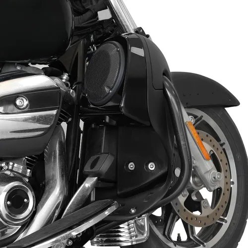 Miniatura 7 de TCT-MOTORPARTS Cubierta de parrilla de altavoz con tapa de alforja de 6.5 pulgadas para Harley Touring Electra Glide 1983-2023