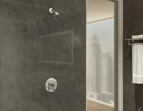 Miniatura 3 de Symmons S-3502-CYL-B-TRM - Moldura para bañera/ducha, cromada