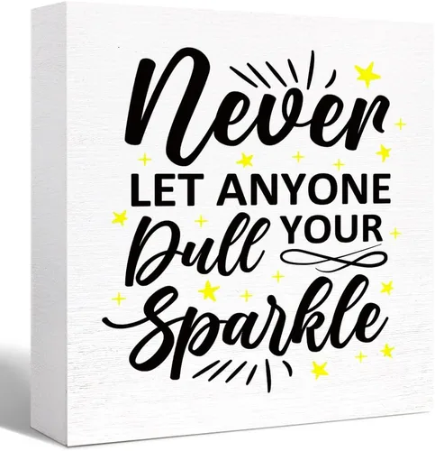 Miniatura 16 de Letrero inspirador de madera con texto en inglés "Remember Your Whed", con cita motivacional, decoración de escritorio para el hogar, oficina