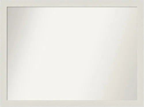 Miniatura 83 de Amanti Art Espejo de baño blanco para sobre el fregadero, 24 x 24 pulgadas, hecho a medida, espejo de tocador cuadrado blanco estrecho, marco