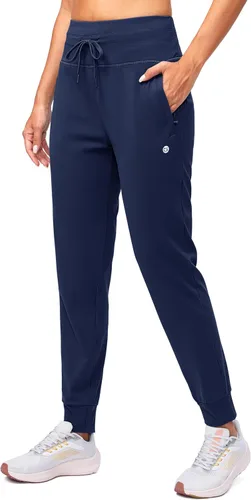 Miniatura 9 de G Gradual Pantalones deportivos con forro polar para mujer, de cintura alta, resistentes al agua, térmicos, para invierno, correr, senderismo