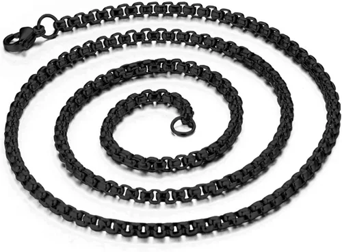 Miniatura 3 de Comfort Zone Studios Collar con colgante de etiqueta de perro de superhéroes de acero inoxidable
