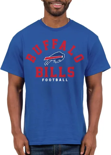Miniatura 28 de Junk Food NFL - Camiseta unisex para adultos con logotipo de equipo clásico de la NFL Azul
