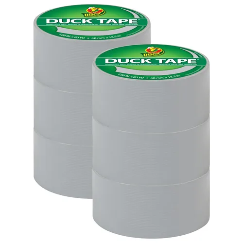 Miniatura 5 de Duck Tape - 283138 cinta adhesiva de color violeta, 1.88 pulgadas x 20 yardas cada rollo, 3 rollos Púrpura