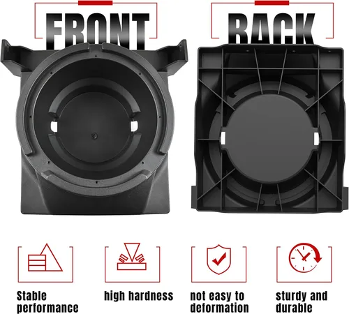 Miniatura 6 de SAUTVS Paneles de altavoces para Can-Am Maverick X3, kit de cajas de altavoces debajo del asiento de 10 pulgadas para Can Am Maverick X3 MAX