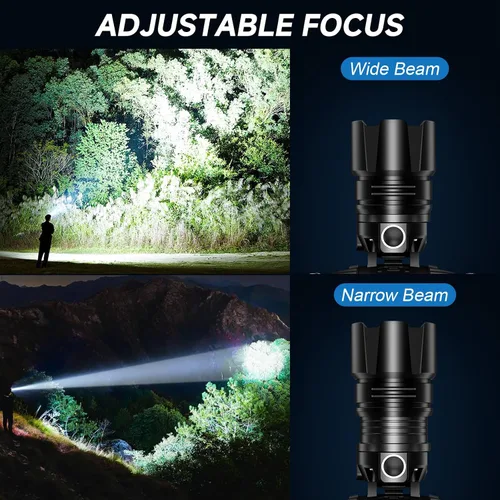 Miniatura 5 de Linterna frontal recargable, 99000 LM LED súper brillante con sensor de movimiento y 3 modos, luces frontales ajustables 90° para la frente, más