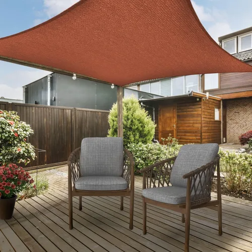 Miniatura 6 de AsterOutdoor Toldo parasol rectangular de 12 x 12 pies, Toldo con bloqueador UV para patio, patio trasero, césped, jardín, actividades al aire Terra