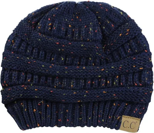 Miniatura 6 de C.C Trendy Warm Chunky Soft Stretch Cable Knit Beanie