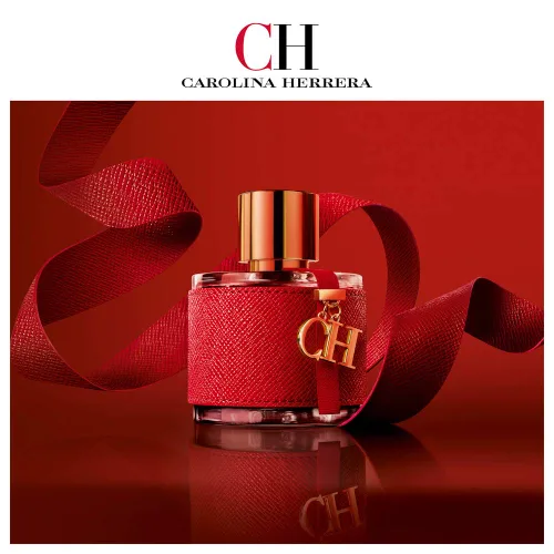 Miniatura 3 de Carolina Herrera Ch para mujeres. Eau de Toilette Spray, 3.4 onzas, naranja (el paquete puede variar)