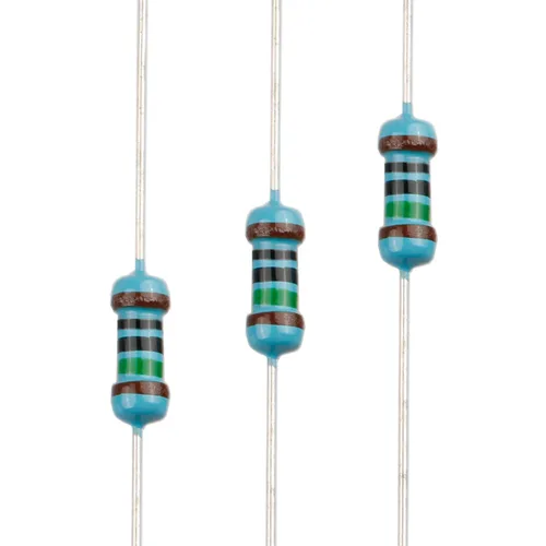 Miniatura 103 de 100pcs 1 ohm Resistor 1/4w (0.25 W) Resistencia fija de película metálica de tolerancia ±1%, múltiples valores de resistencia opcional