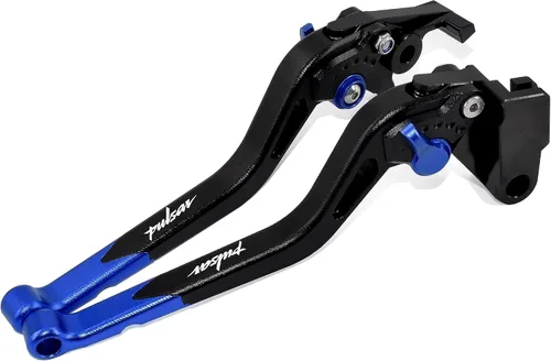 ESPEEDMTC para Bajaj Pulsar RS200 NS200 2015-2024 Aleación de aluminio CNC modificada Accesorios de palanca de embrague de freno de tamaño largo Azul