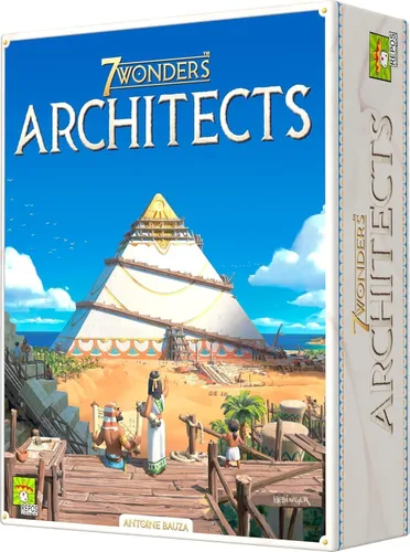 Asmodee 7 Wonders Architects - Da forma a la historia con tus ingeniosas maravillas, juego de estrategia de civilización para niños y adultos, a