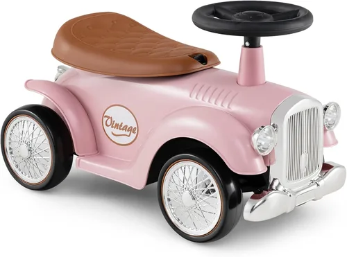 HONEY JOY Coche de Paseo Infantil, Juguetes de Montar al Aire Libre para Niños Pequeños con Volante, Claxon y Almacenamiento, Coche Deslizante de